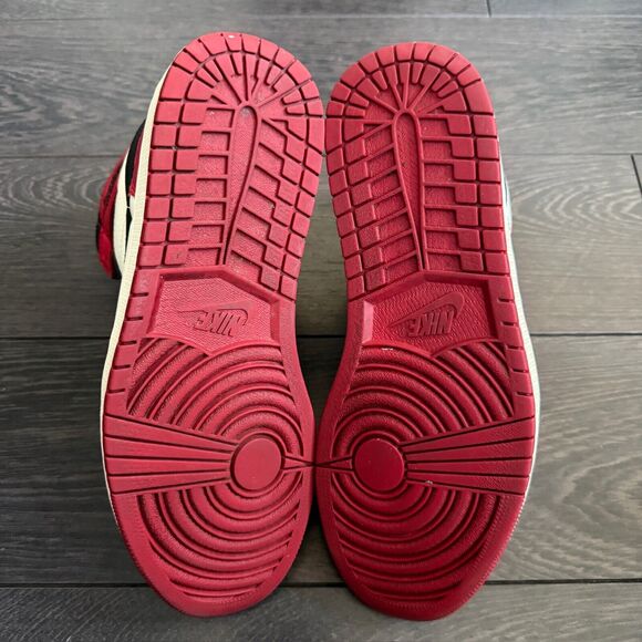 Jordan 1 Retro High Bred Toe 555088-610 Men's 10 - Picture 11 of 15